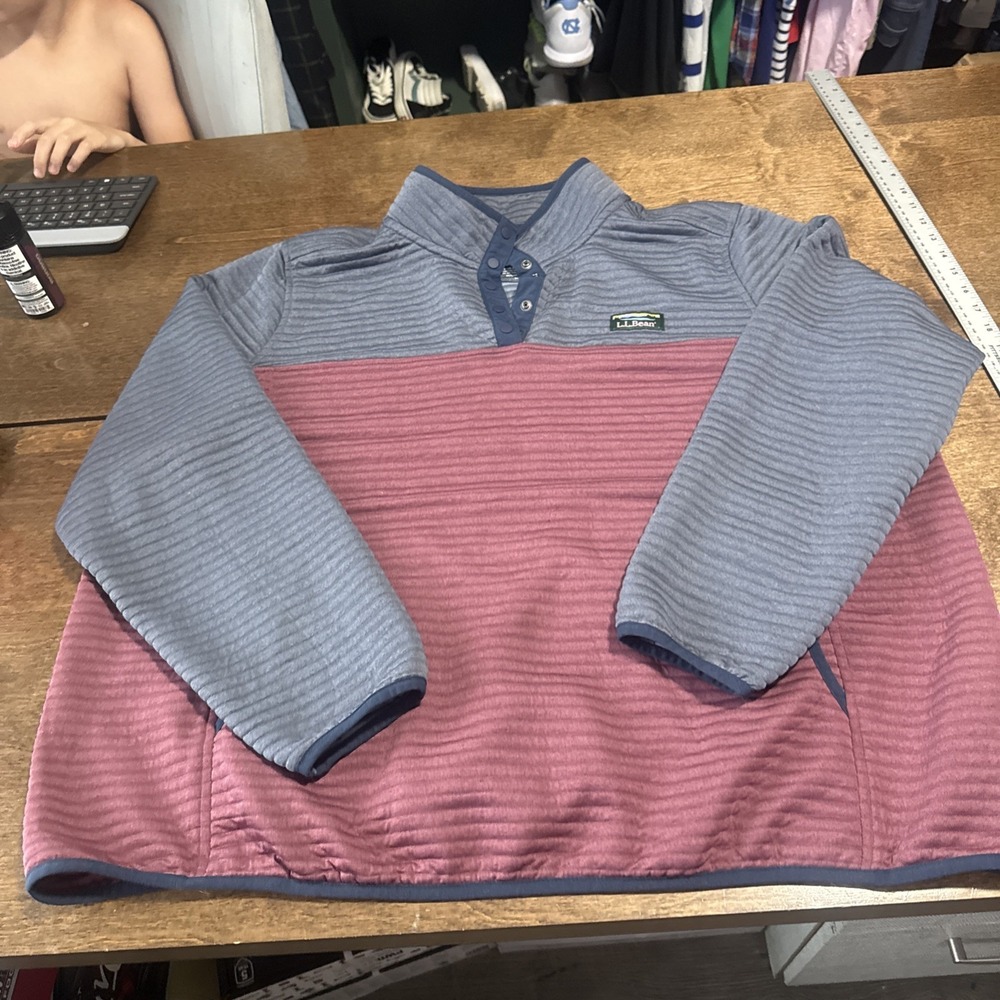 LL Bean Men's Airlight Knit Pullover Snap-T  Outdoors Gorpcore size 3X Plus